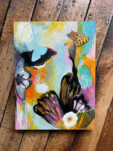 Load image into Gallery viewer, 'Roots and Wings' | Acrylic Collage | Abstract Painting | 8" x 10"