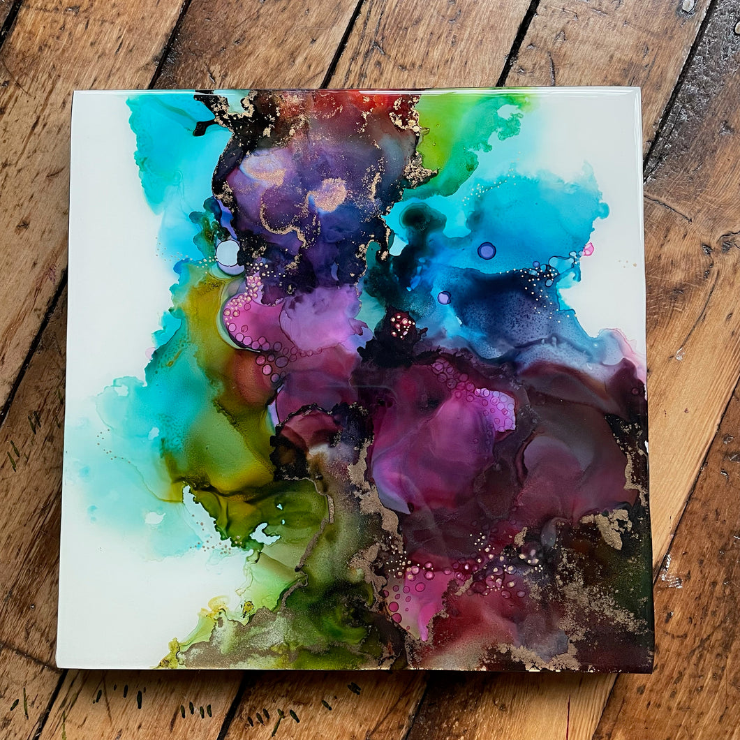 'Underlying Opportunities' | Alcohol Ink | Original Paintings | (2 set) 10