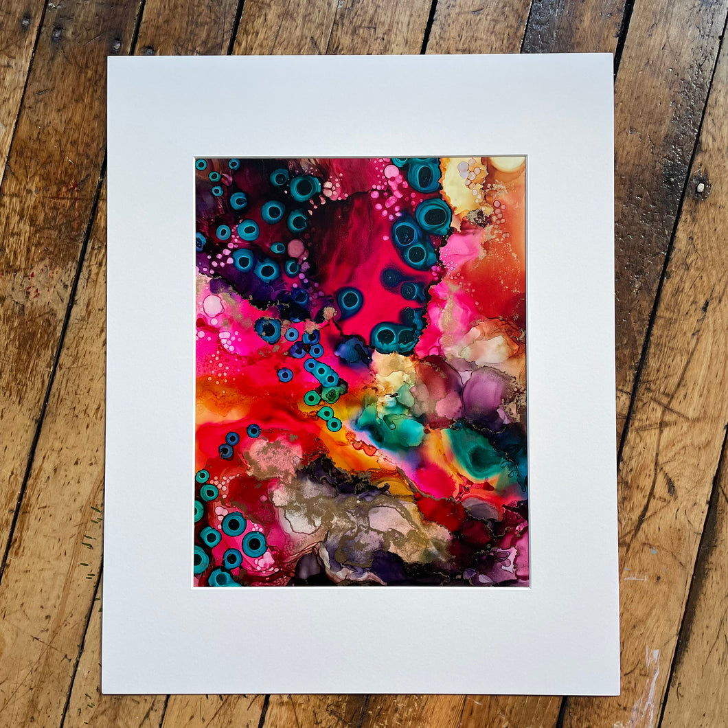 Original Alcohol Ink Abstract Painting | 11