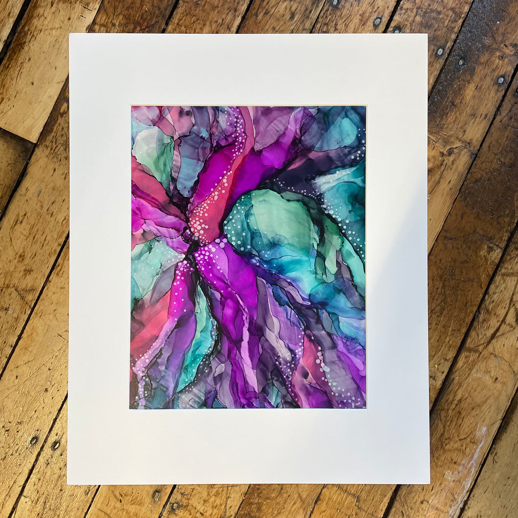 Original Alcohol Ink Abstract Painting | 8