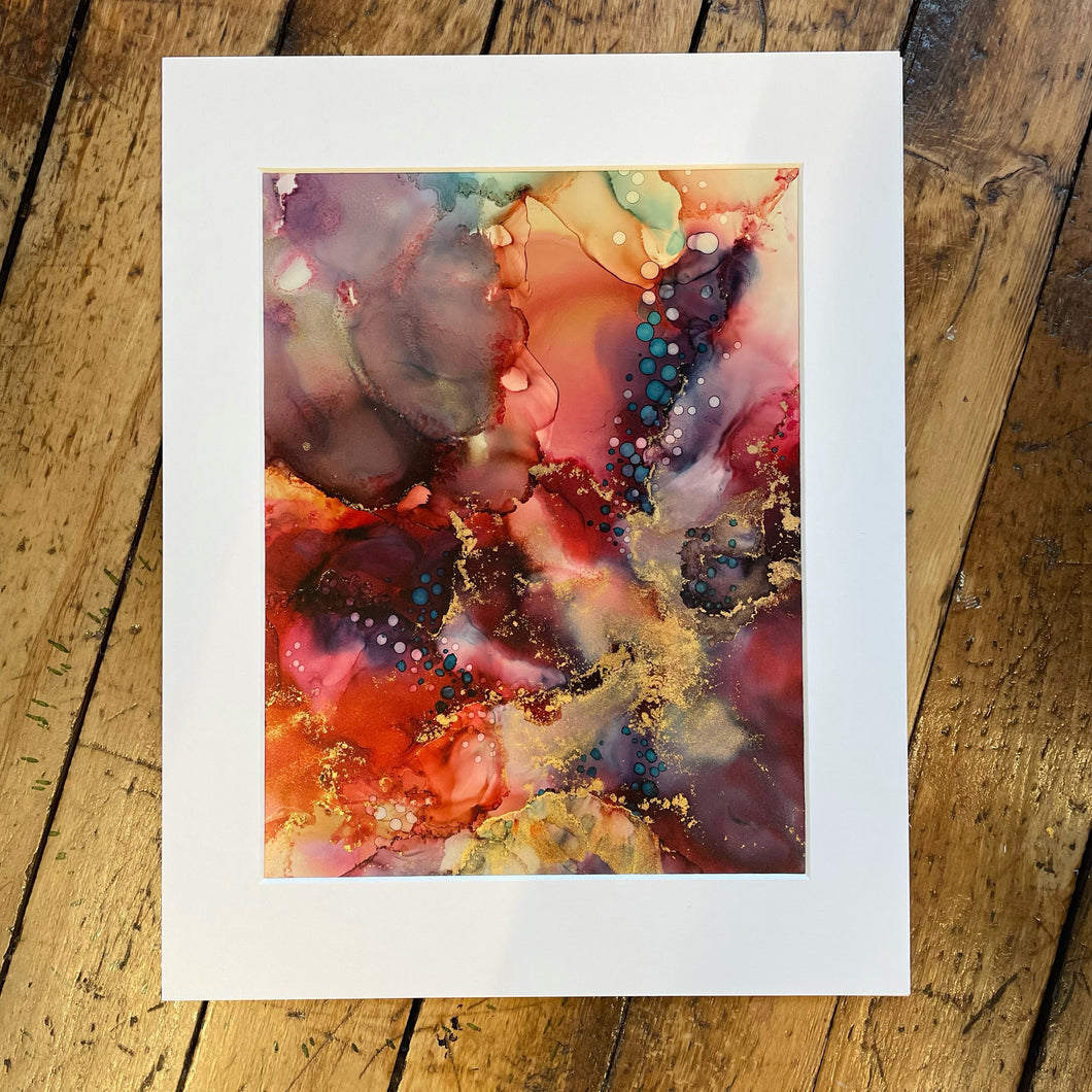 Original Alcohol Ink Abstract Painting | 8