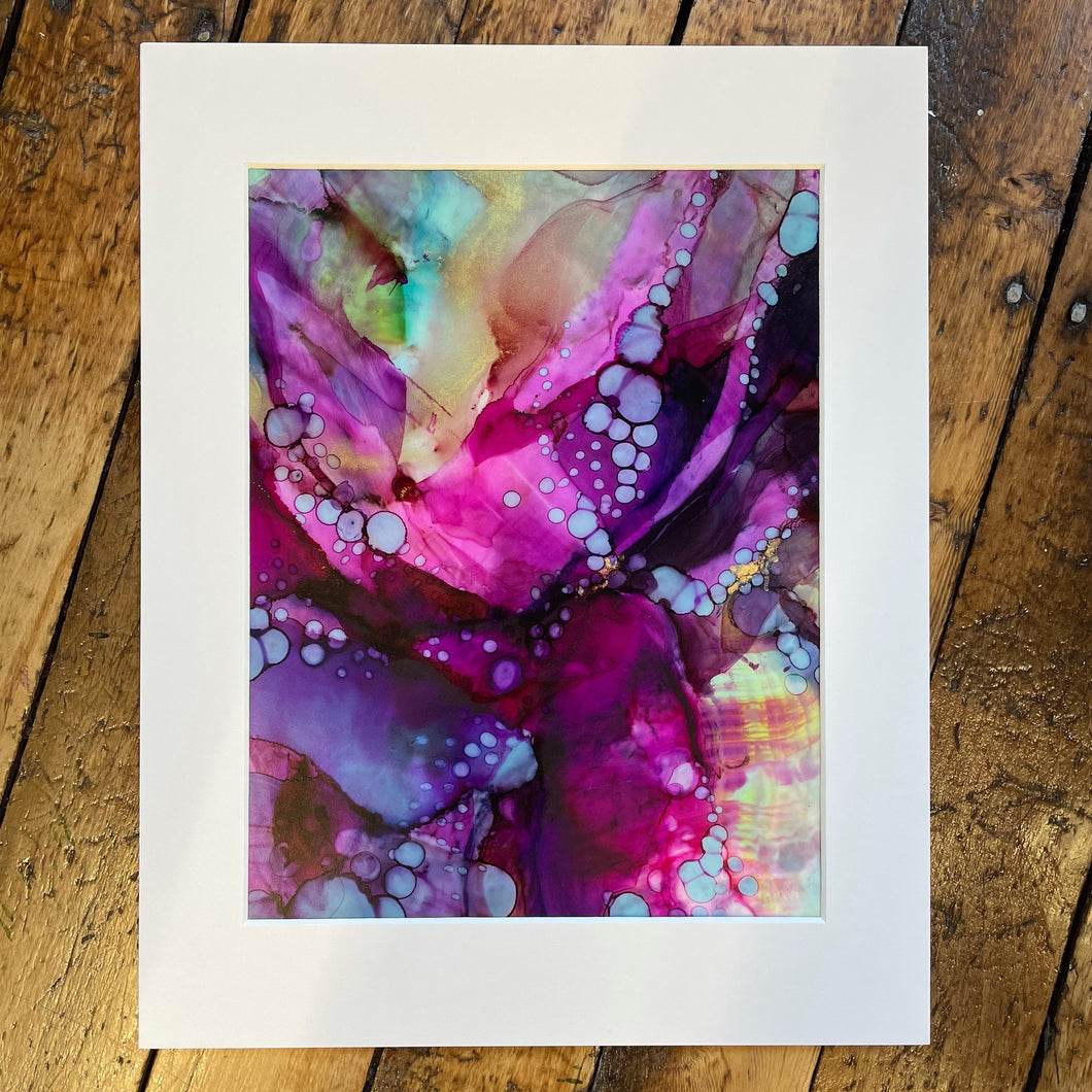 Original Alcohol Ink Abstract Painting | 8